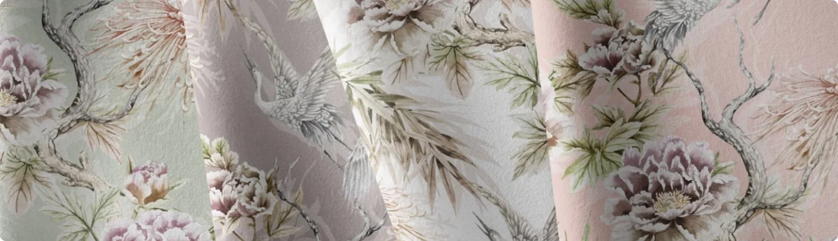 Digitally printed home-textile fabrics