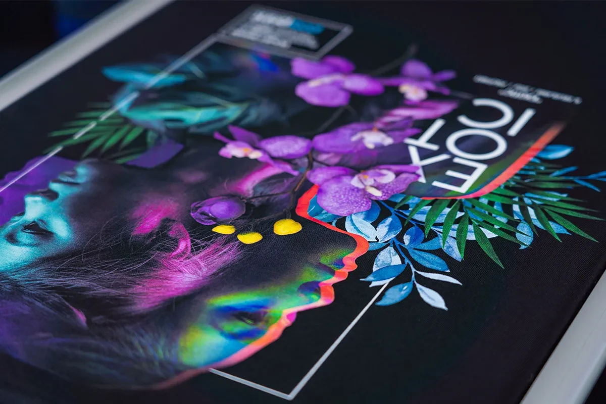Direct-to-garment printed apparel